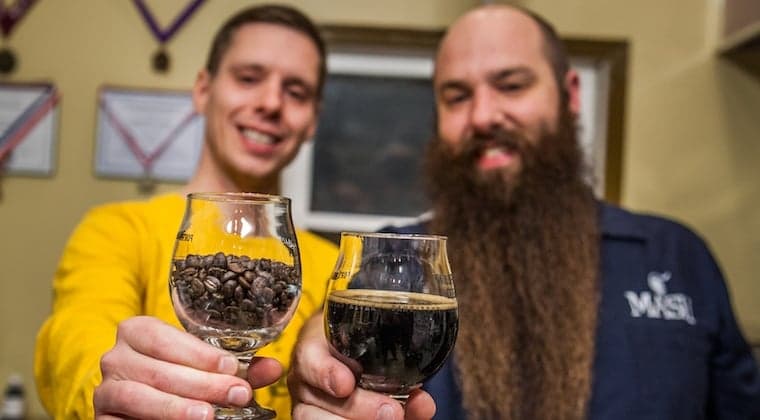 Brewing Beer with Coffee