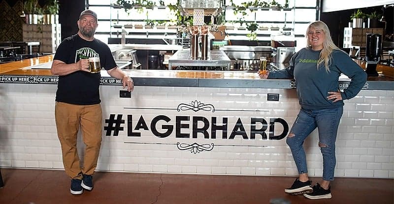 Lager Harder with Bierstadt Lagerhaus