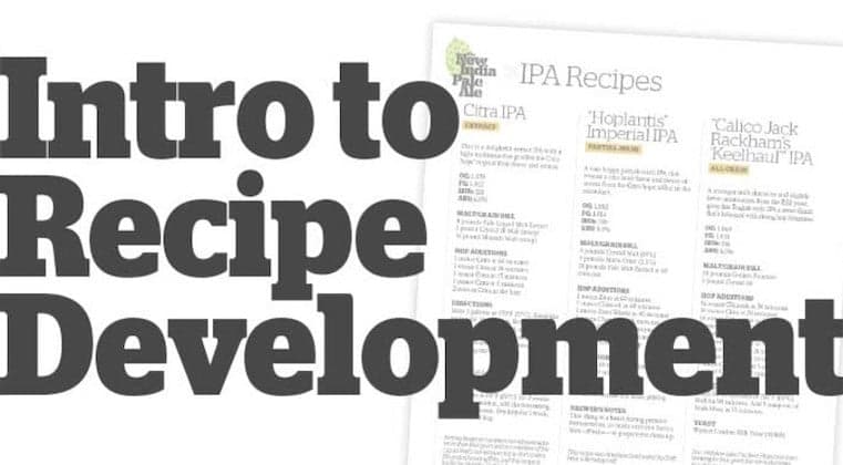 Intro to Recipe Development