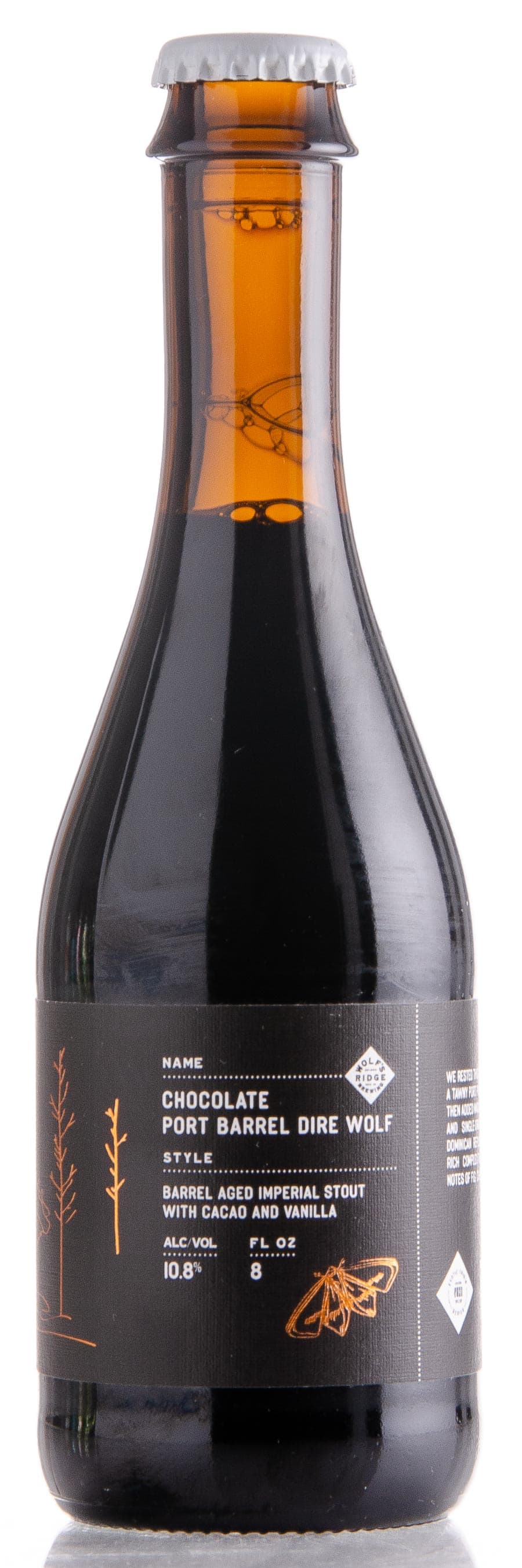 Chocolate Port Barrel Dire Wolf