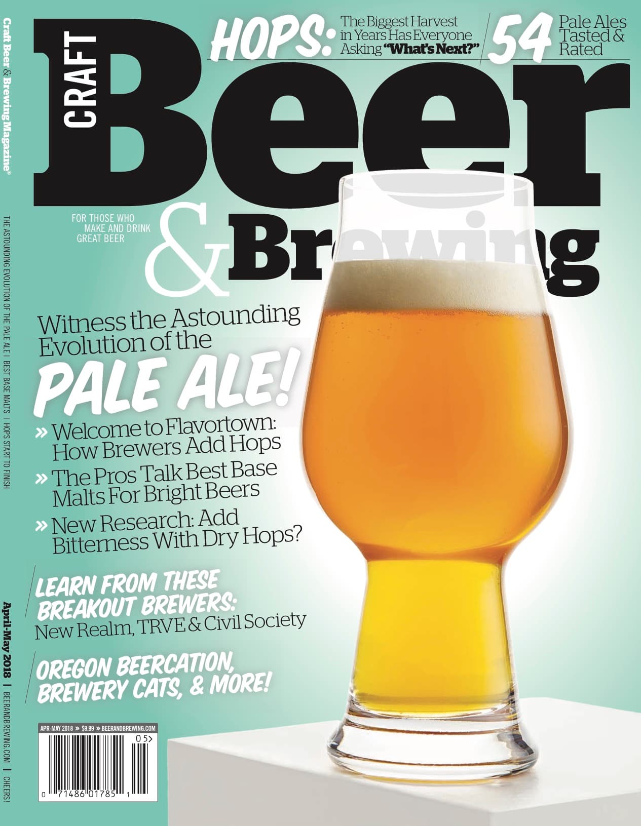 Evolution of the Pale Ale (April-May 2018) cover