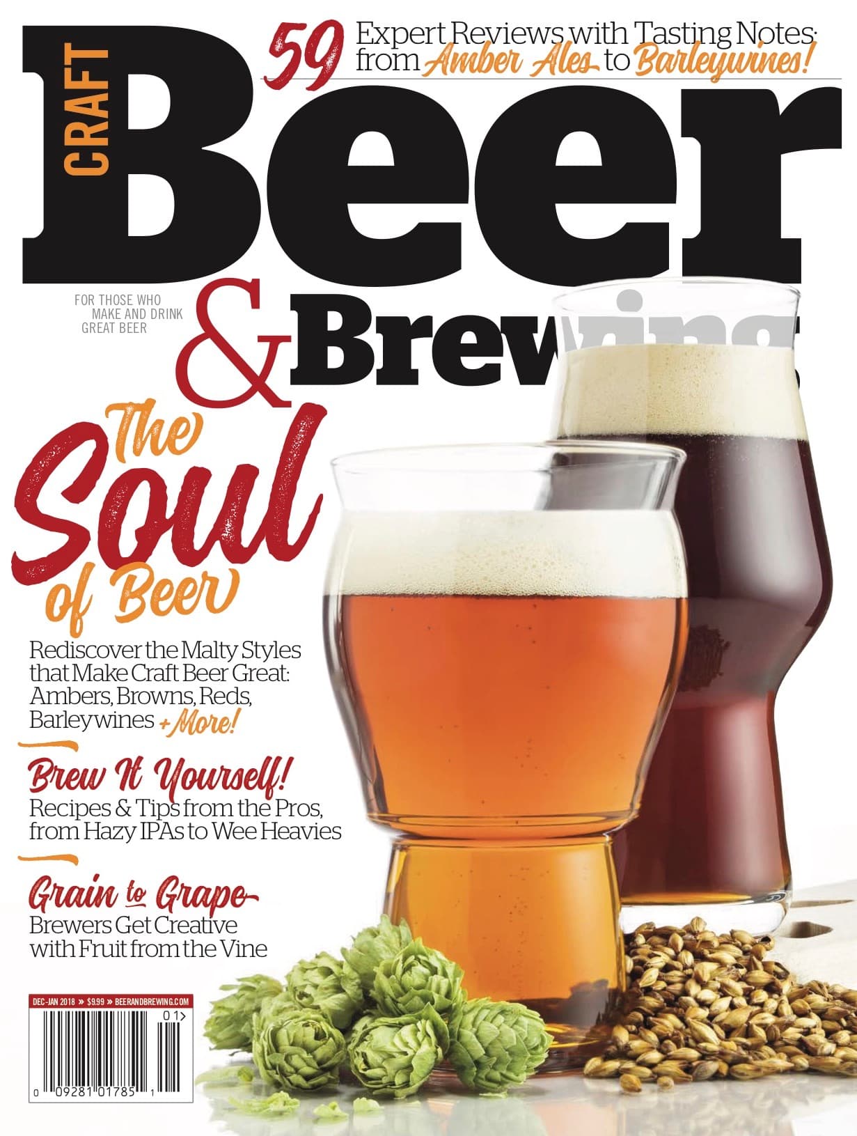 The Soul of Beer (December 2017-January 2018) cover