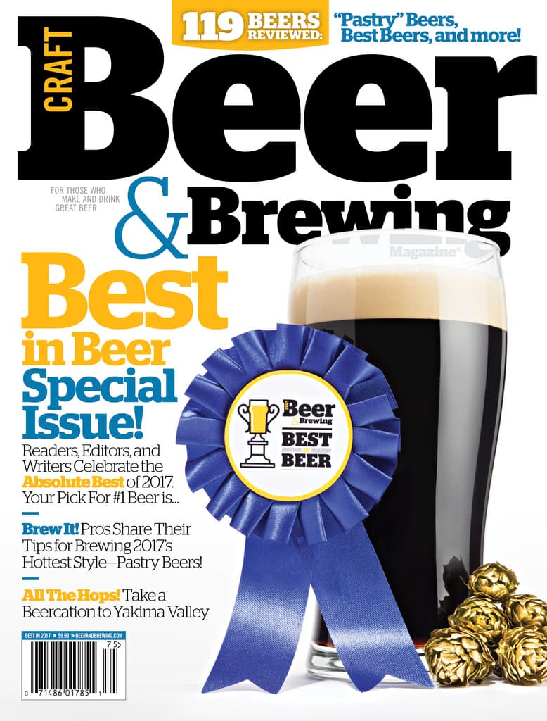 Best In Beer 2017 cover