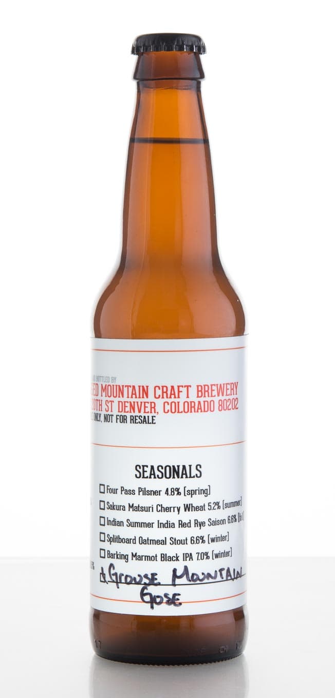 Grouse Mountain Blood Orange Gose