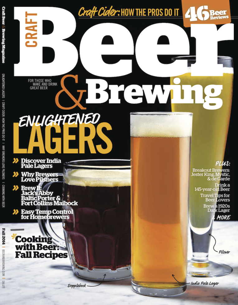 Enlightened Lagers (Fall 2014) cover