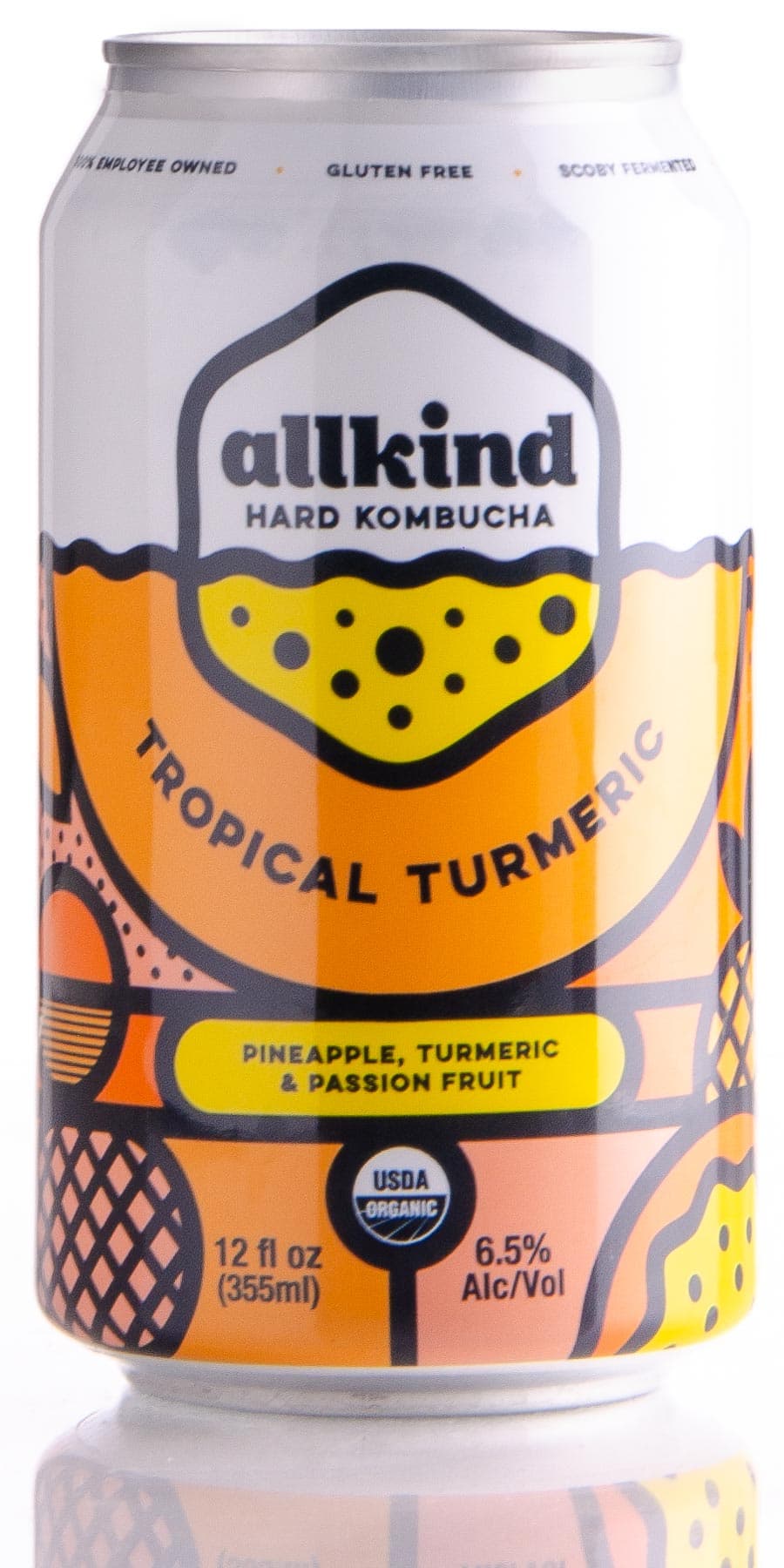 Allkind Tropical Turmeric Hard Kombucha