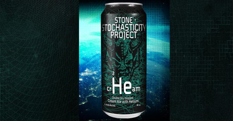 Stone Brewing's First Canned Beer, First Helium Beer Ever