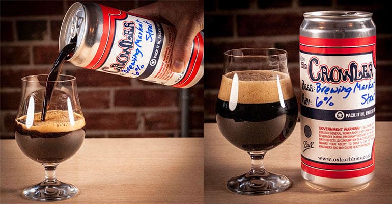 The end of the glass Growler? The 'Crowler' just blew our minds