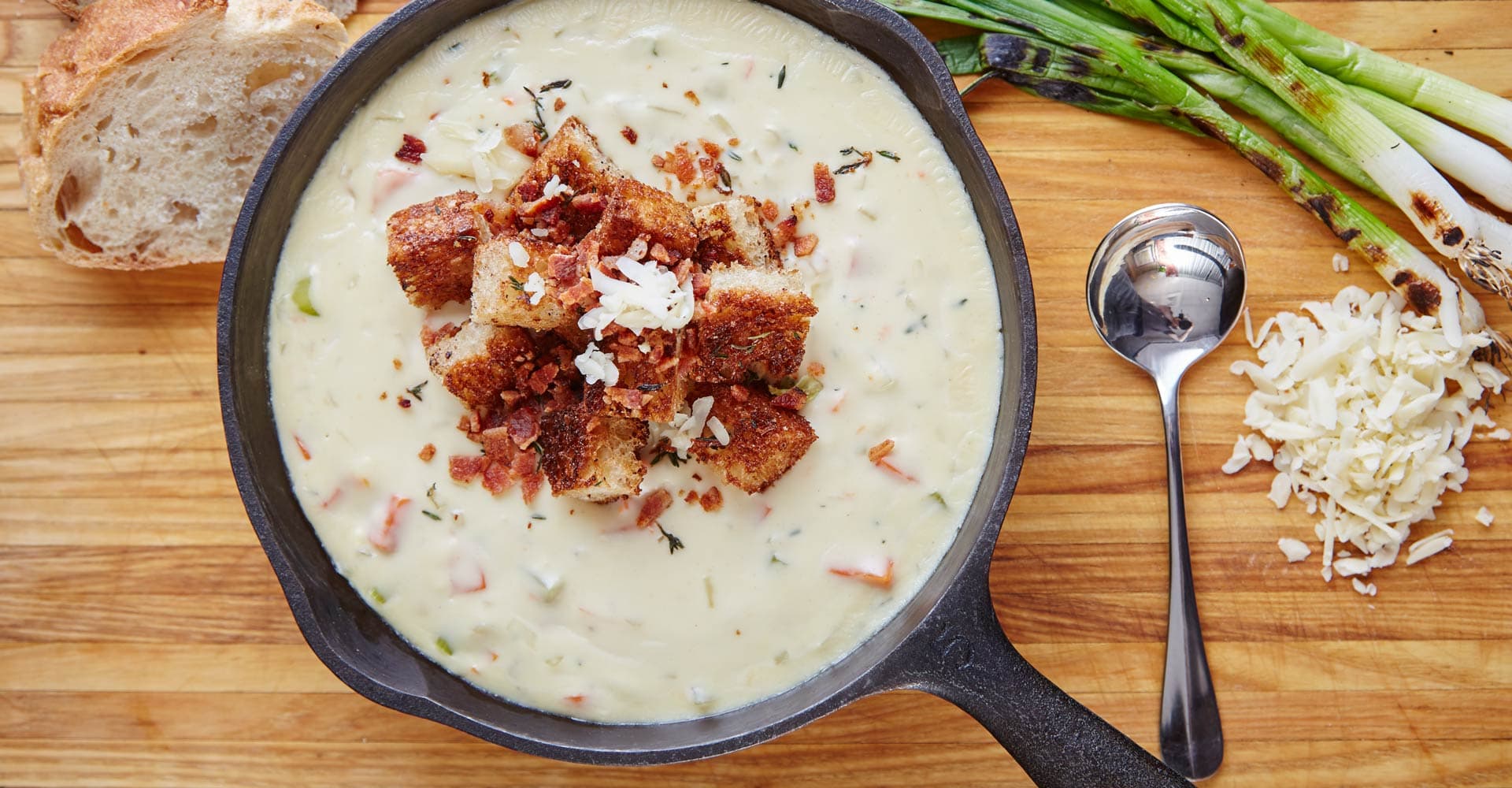 Aged Gouda & Beer Soup