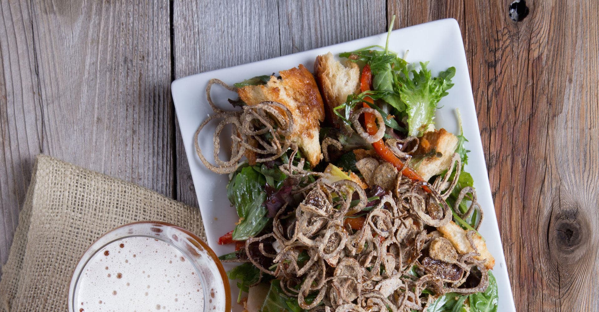 Beer Bread Panzanella Recipe