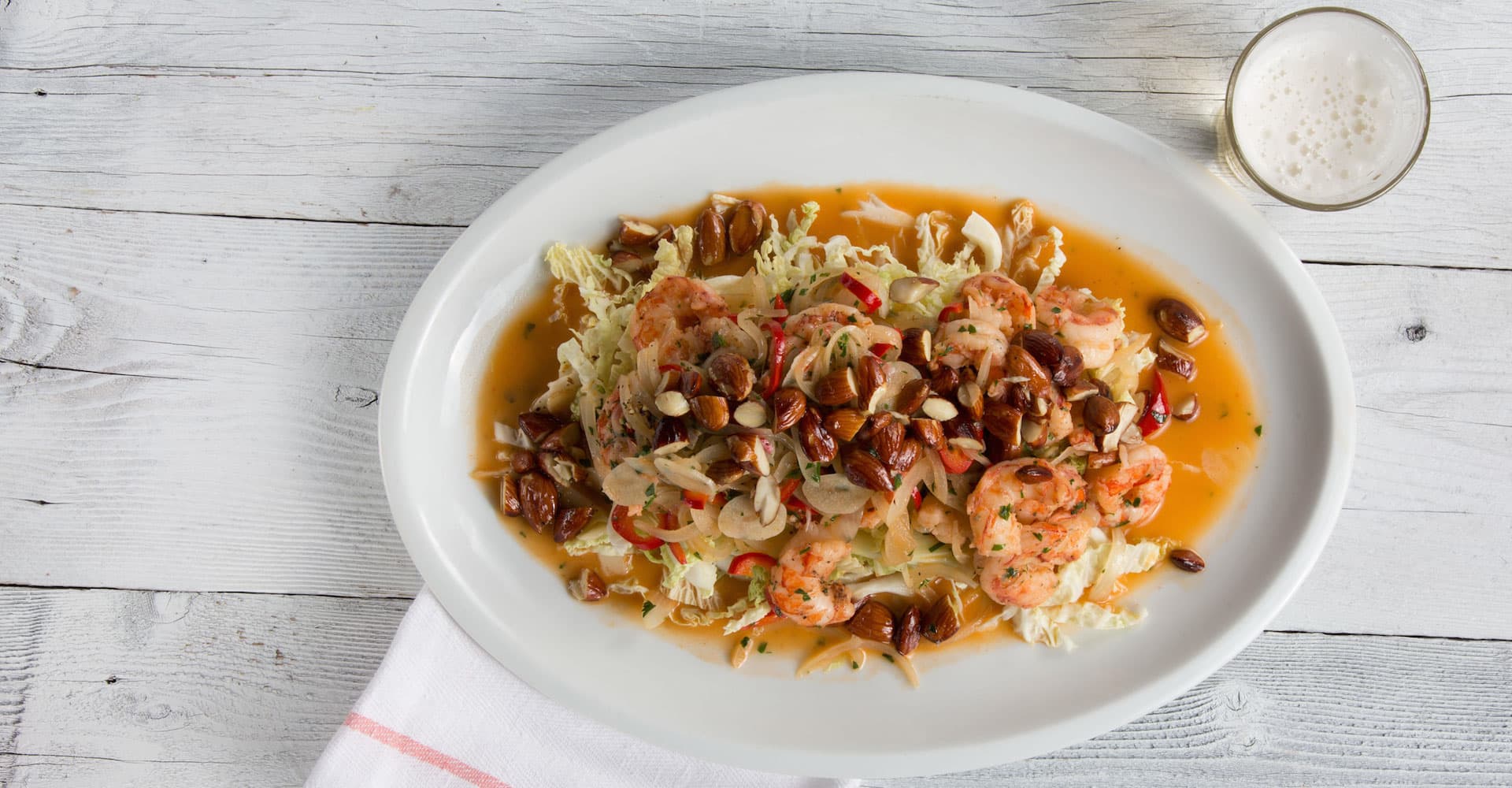 Garlic Lime Sautéed Shrimp in a Sweet Chili Sauce Recipe