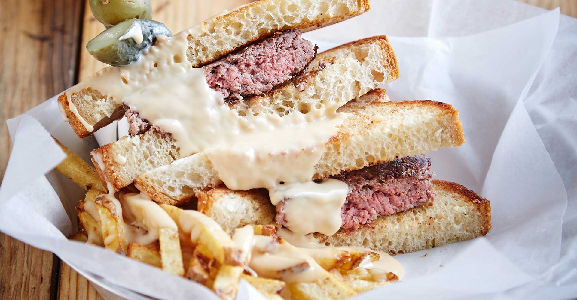 Cooking with Beer: The Horseshoe Sandwich