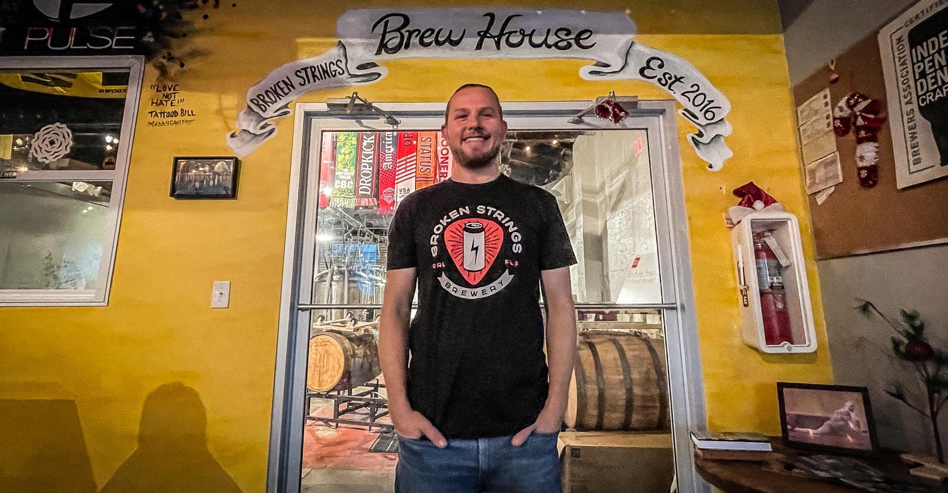 Podcast Episode 218: Broken Strings’ Charles Frizzell Believes that More is More When It Comes to Flavor-Forward Beers