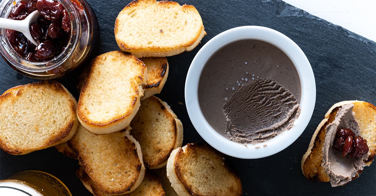 Cooking with Sour Beer: Chicken Liver Pâté with Beer-Cherry Compote