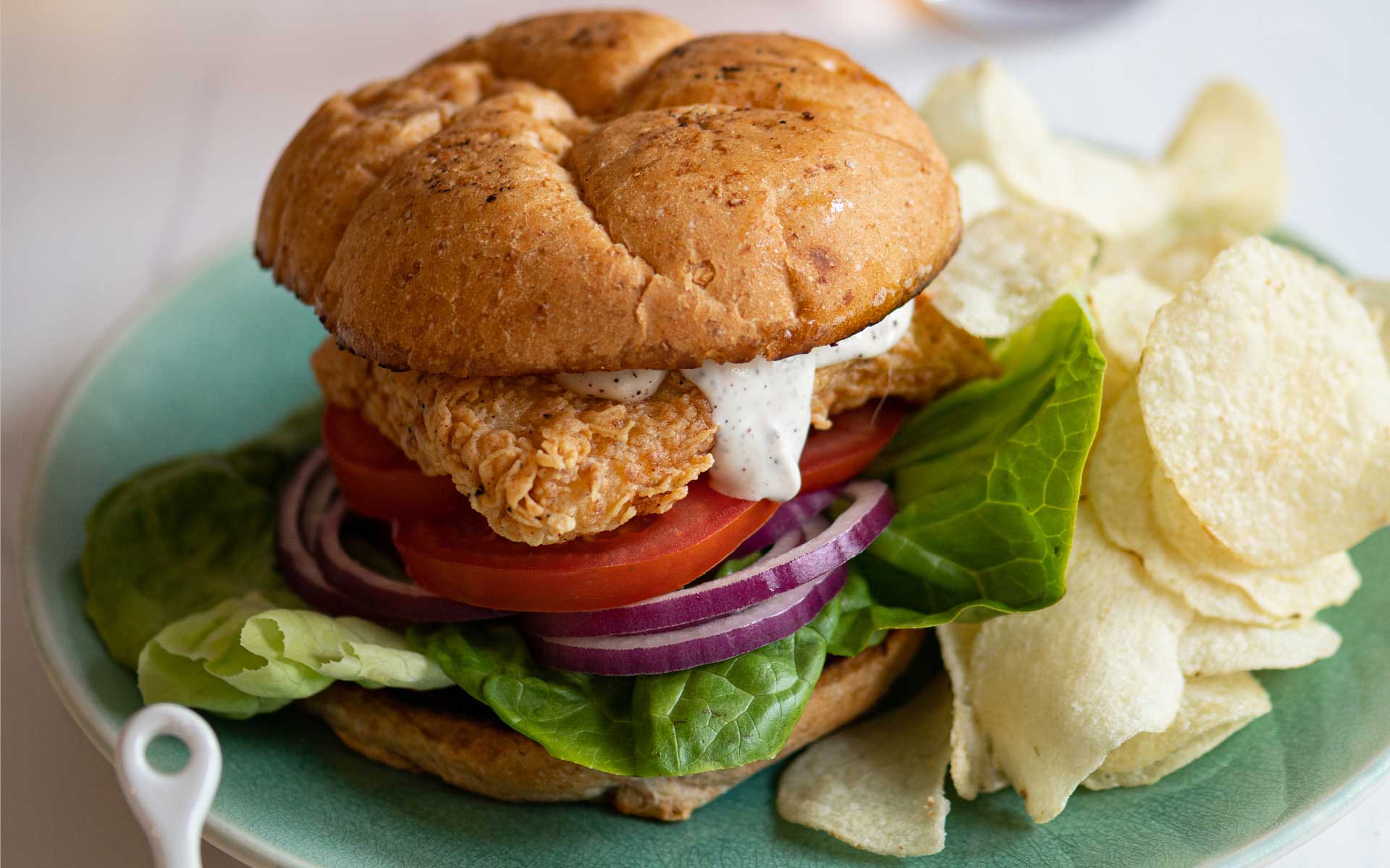 Sandwiching with IPA: Chicken-Fried Whitefish with Sumac Mayo