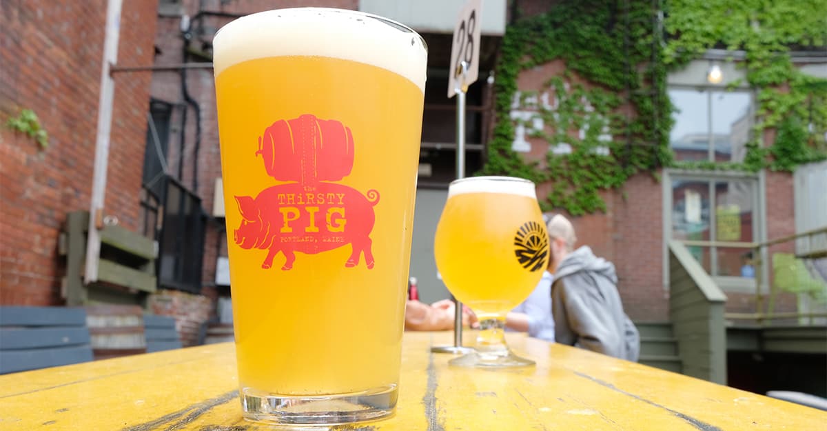 Portland, Maine’s Thirsty Pig Has Your Sausage By the Sea