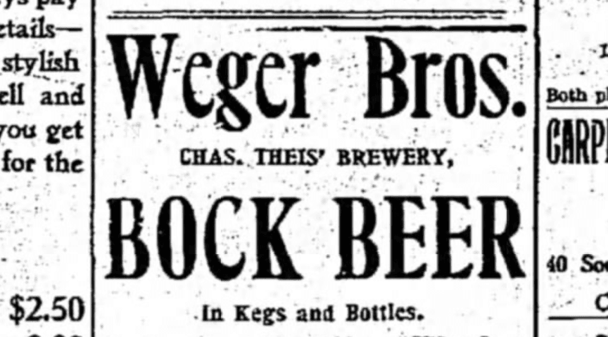Recipe: Weger Brothers American Bock 1909