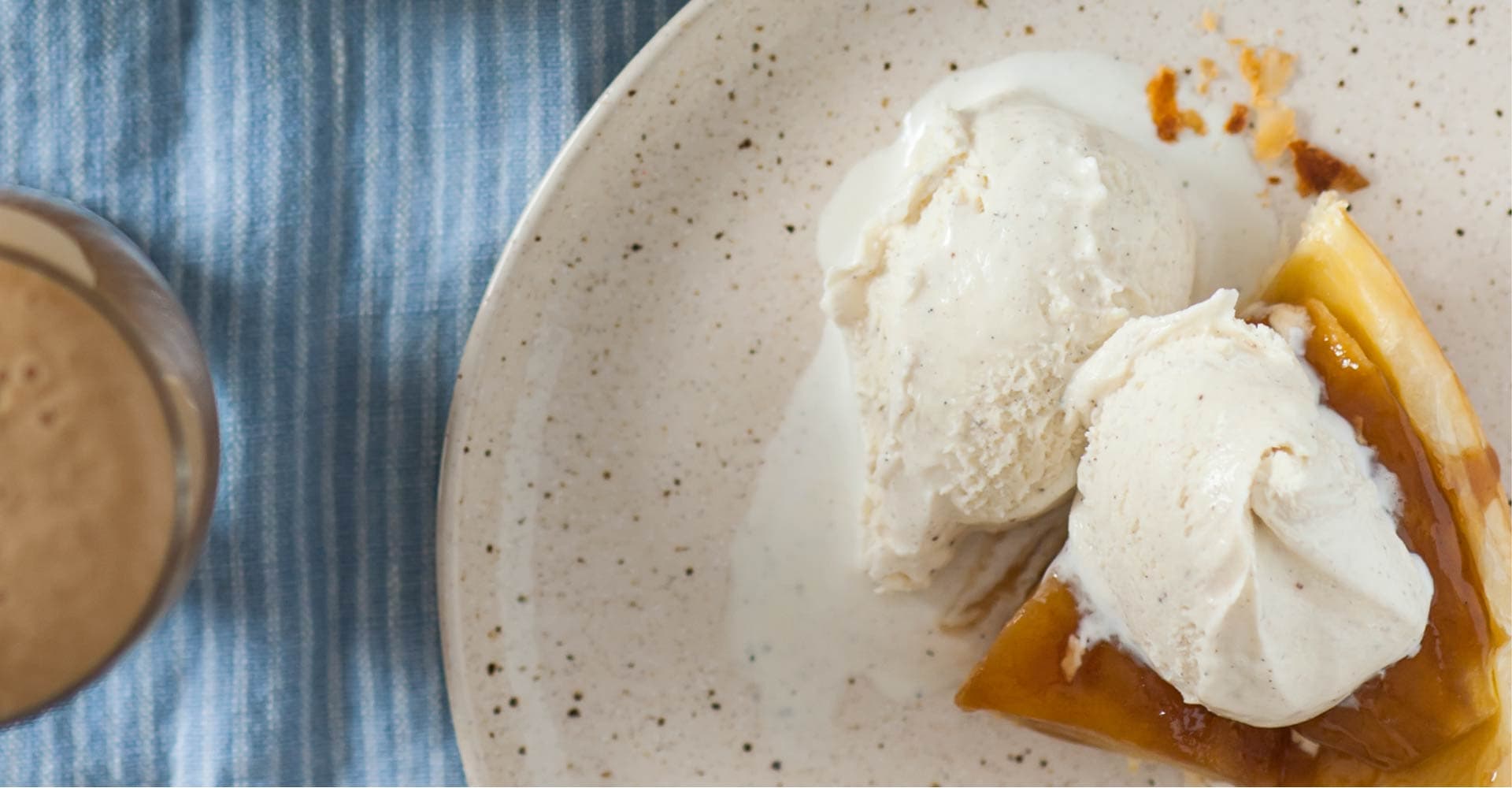 Apple Tarte Tatin with Vanilla Ice Cream Recipe