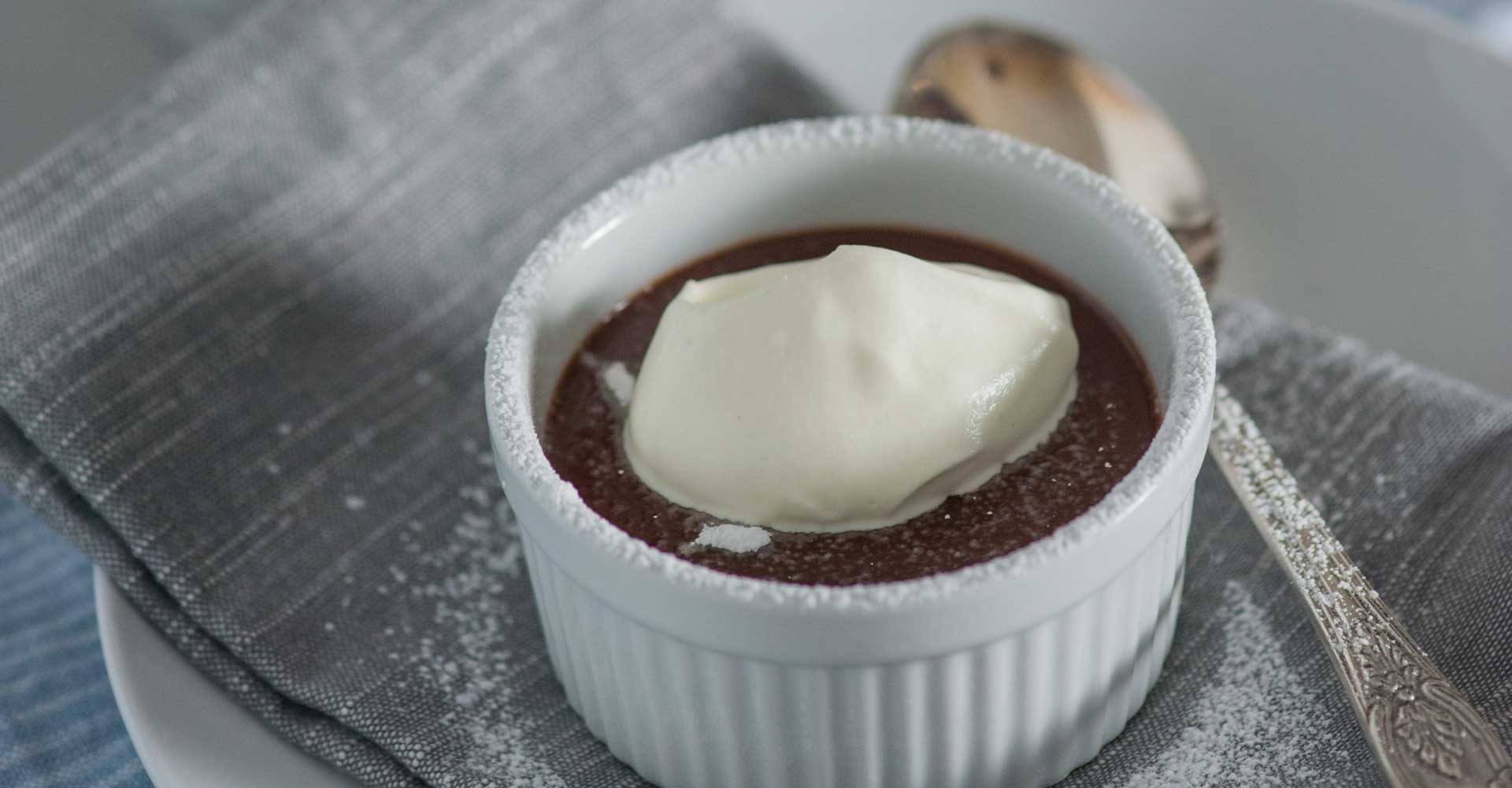 Chocolate Chile Cherry Pots de Crème Recipe