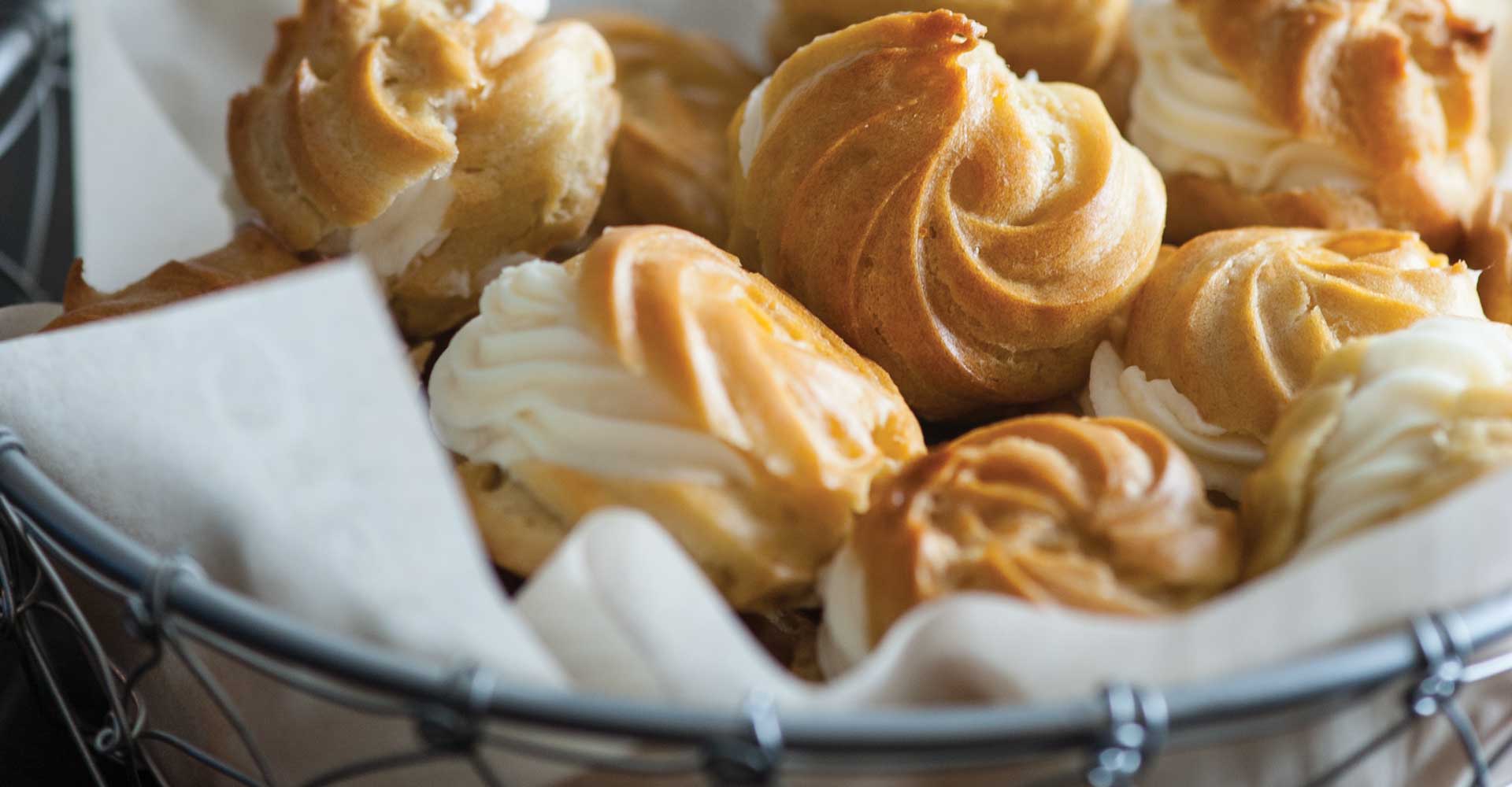 Cooking with Christmas Ale: Profiteroles with Maple Mascarpone Mousse