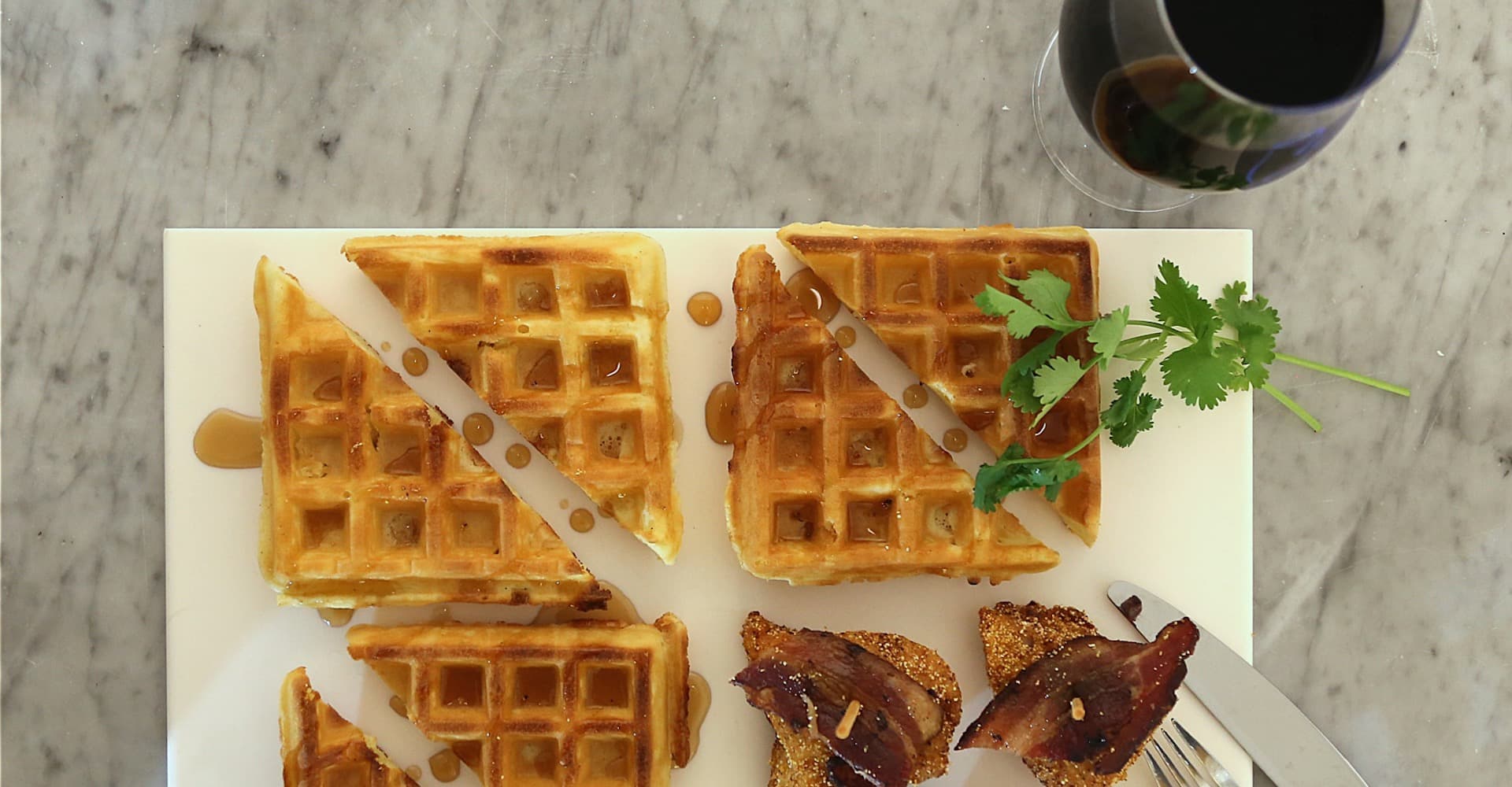 Beer For Breakfast: Chicken & Waffles + Robust Porter