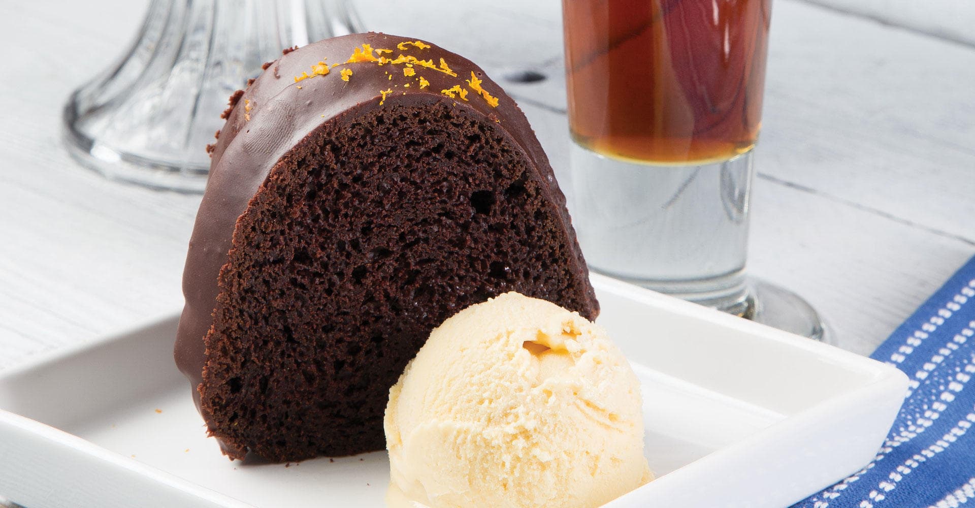 Doppelbock Bundt Cake with Doppelbock Ganache Recipe