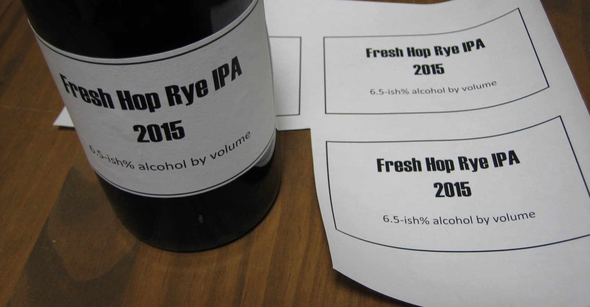 Labeling Your Homebrew