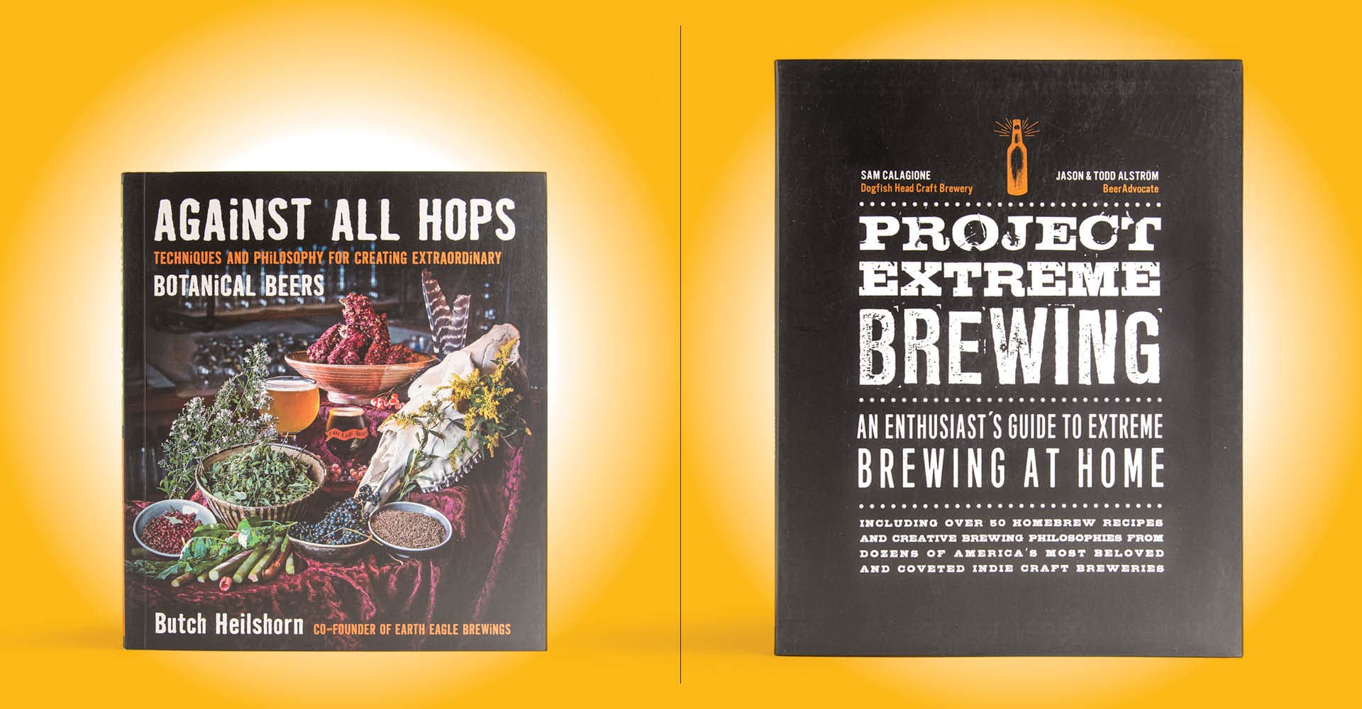 Beer Books: Against All Hops & Project Extreme Brewing