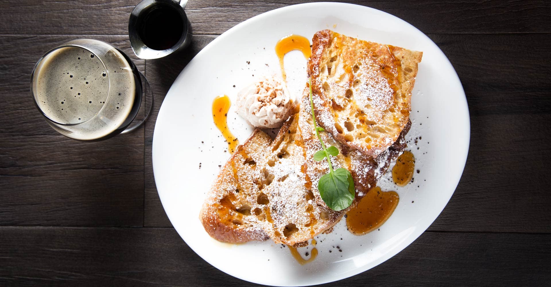 Cooking with Beer: Coffee Stout French Toast with Cinnamon Whip