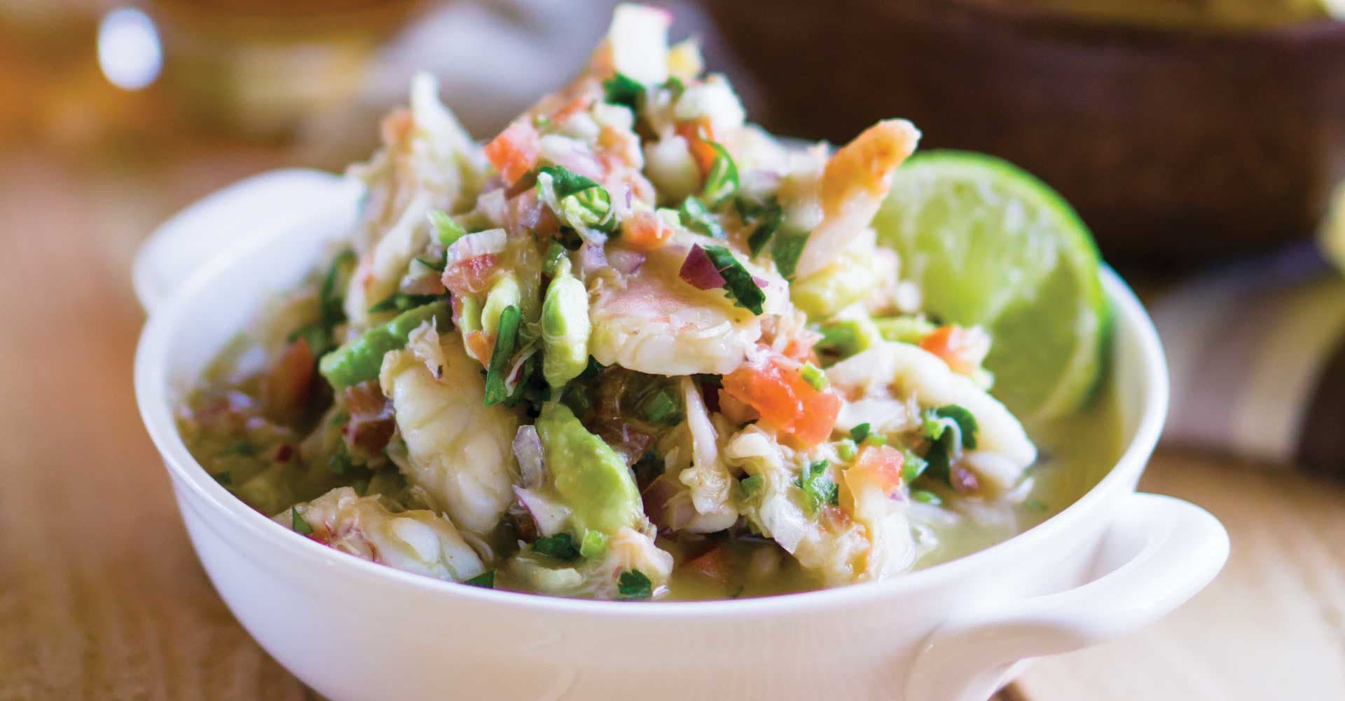 Lager Citrus Cured Shrimp & Crab Ceviche Recipe