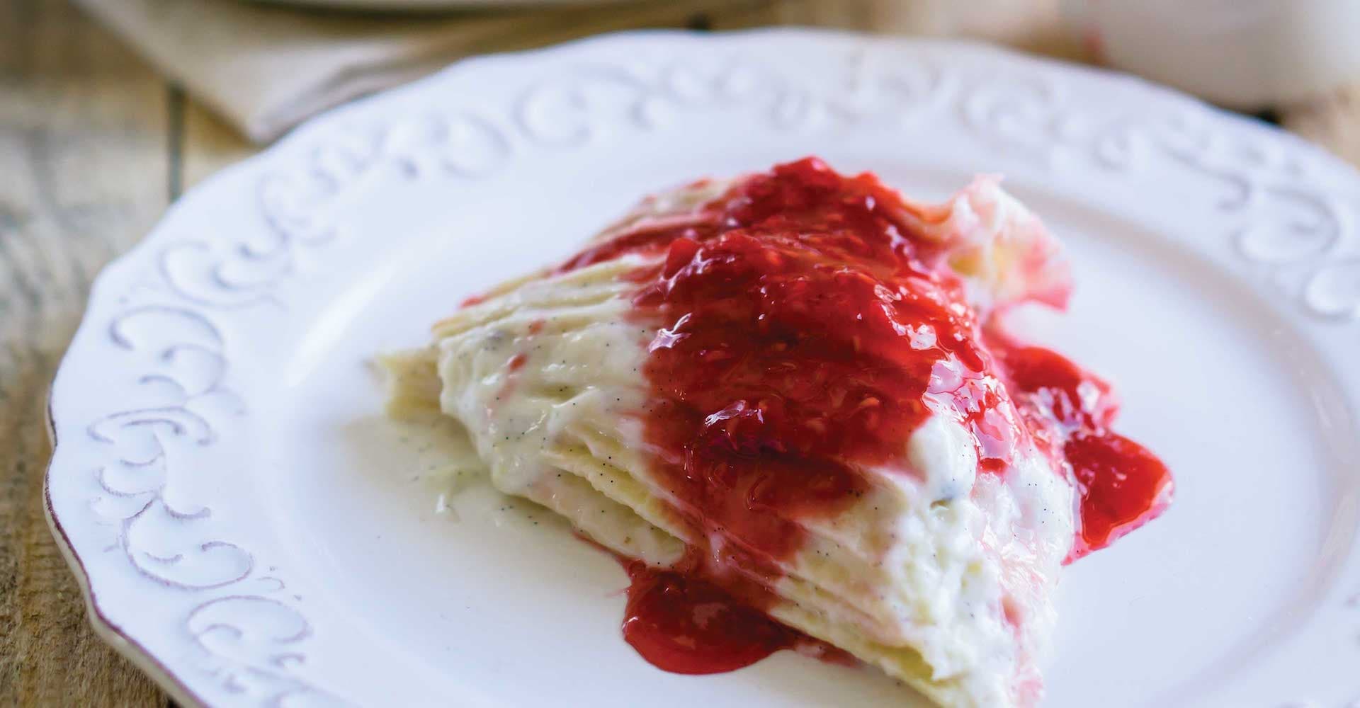 Beer Crepes Mille Feuille Recipe