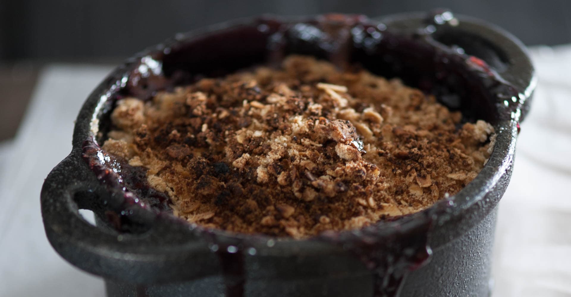 Cooking with Kriek: Cherry-Berry Lambic Crisp