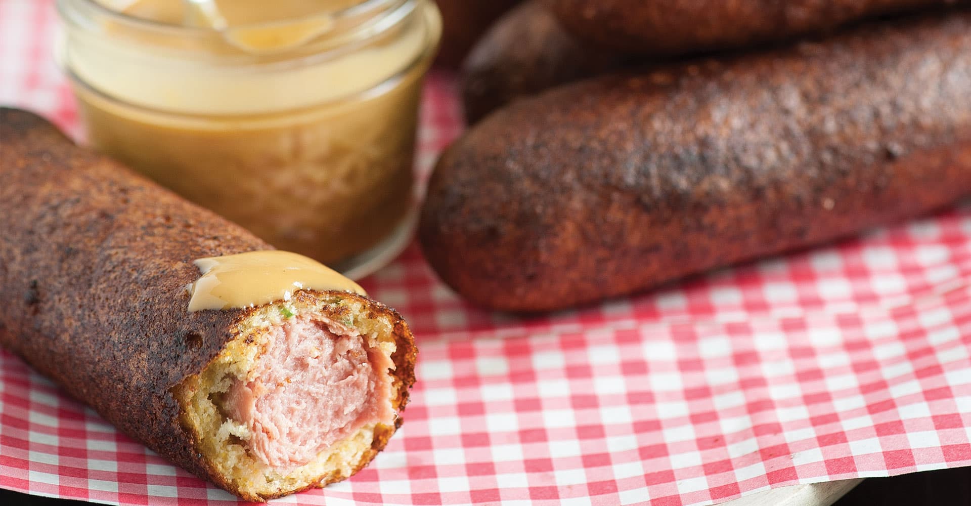 Jalapeño and IPA Battered Corn Dogs Recipe