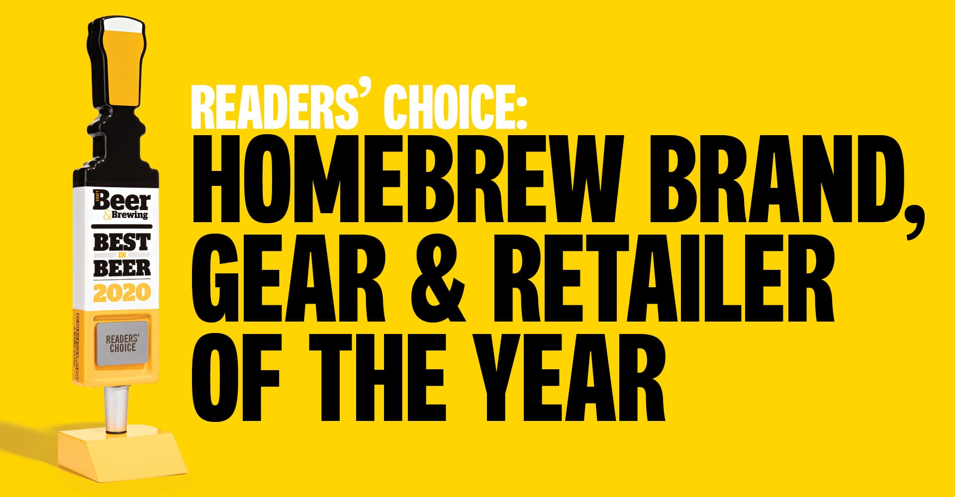Best in Beer 2020 Readers’ Choice: Homebrew Brand, Gear & Retailer of the Year