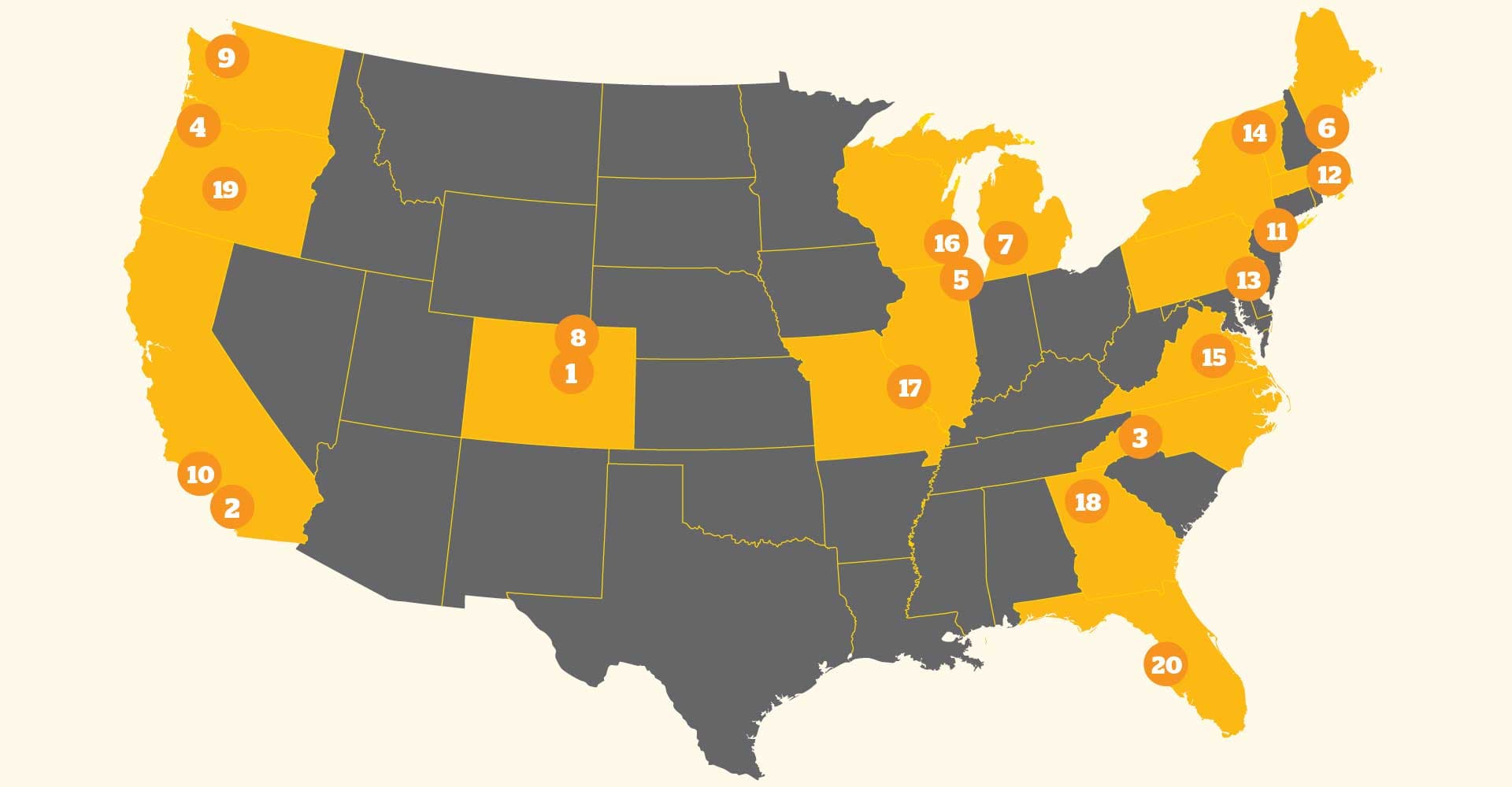 Best in Beer 2020 Readers’ Choice: Your Favorite Beer Cities