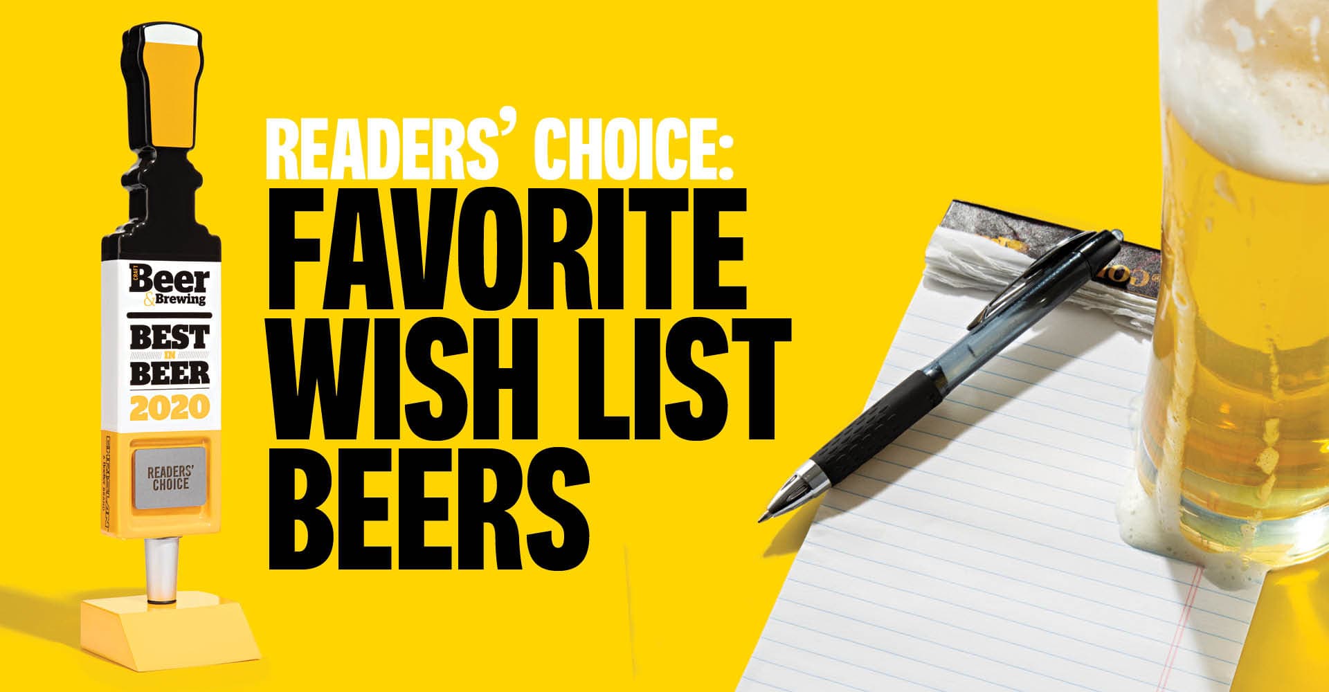 Best in Beer 2020 Readers’ Choice: What's On Your Wish List?
