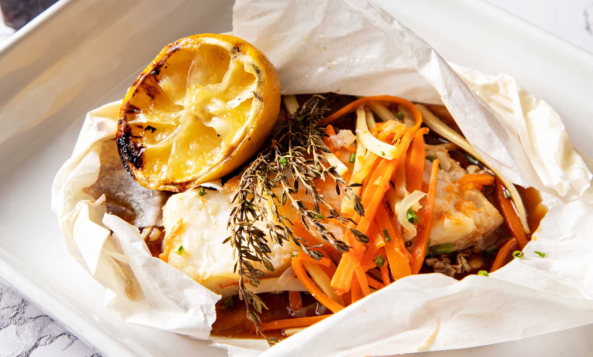 Cooking With Beer: Dark Lager–Steamed Halibut in Parchment