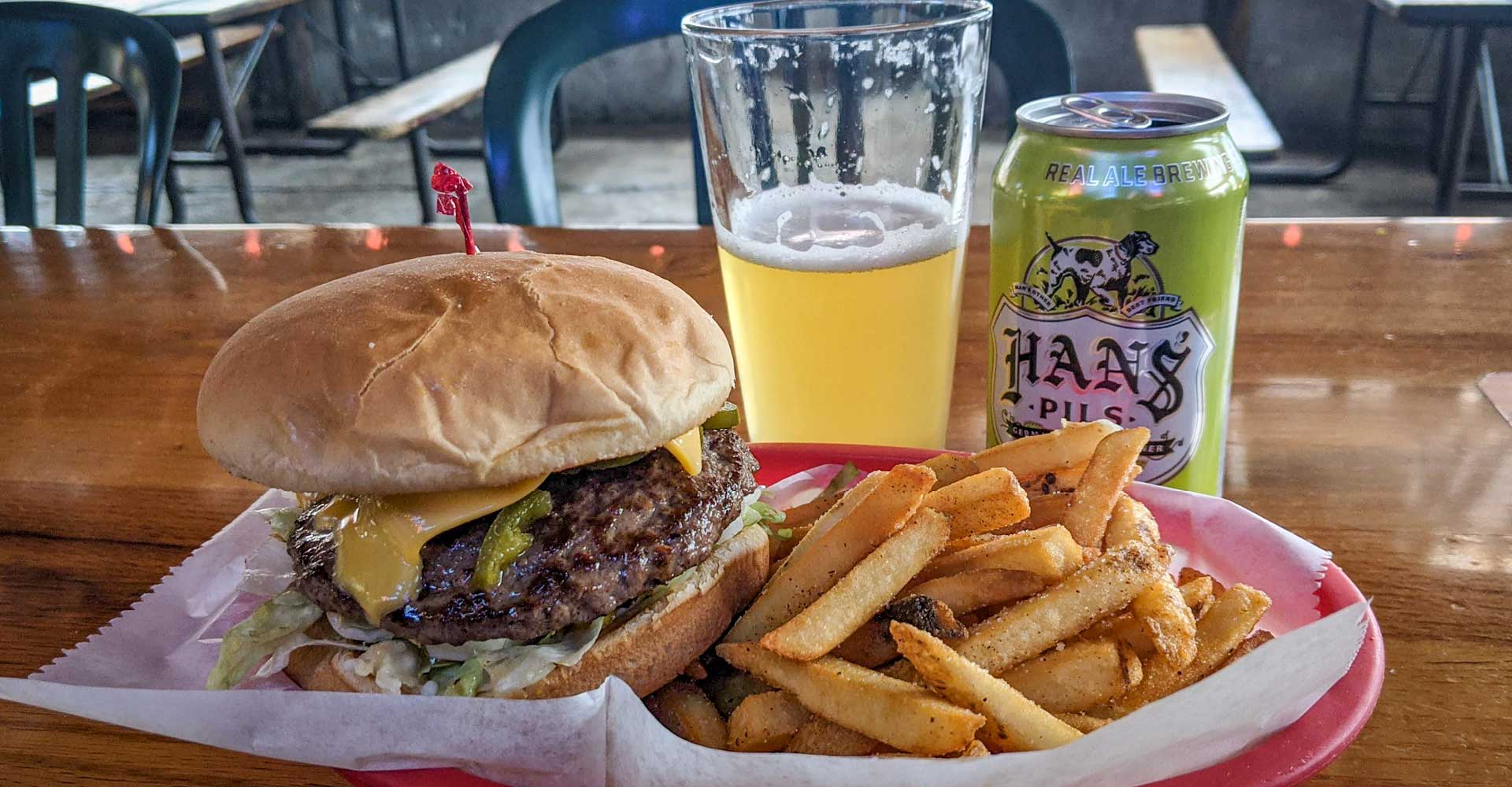 Hey, Let’s Meet for Jalapeño Cheeseburgers and Lager at the Crown & Anchor in Austin