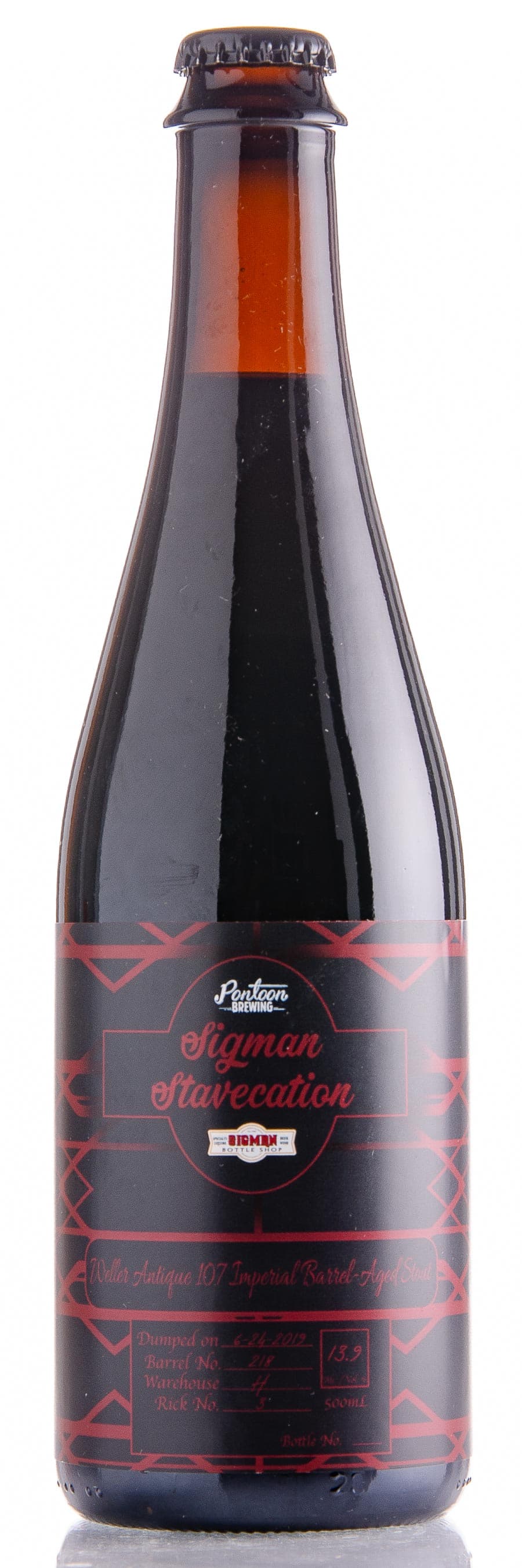 Sigman Stavecation: Weller Antique 107