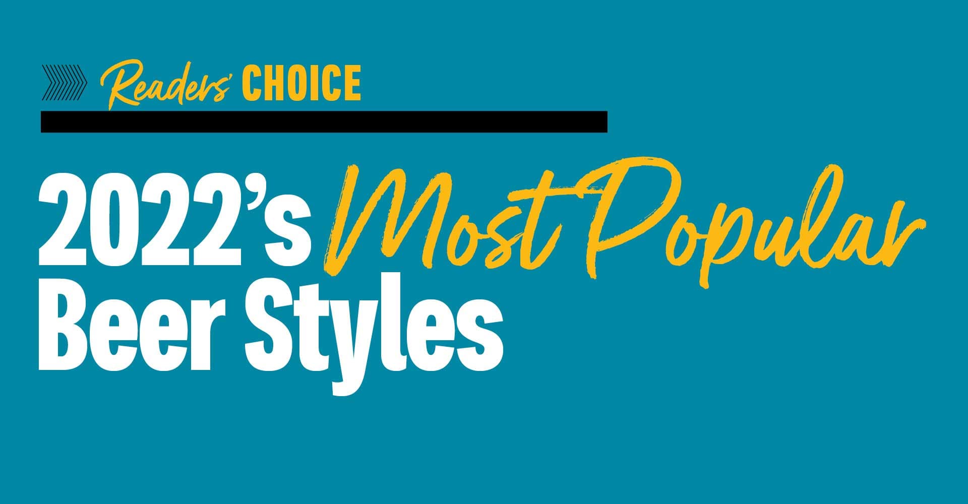 Best in Beer Readers’ Choice 2022: Most Popular Beer Styles