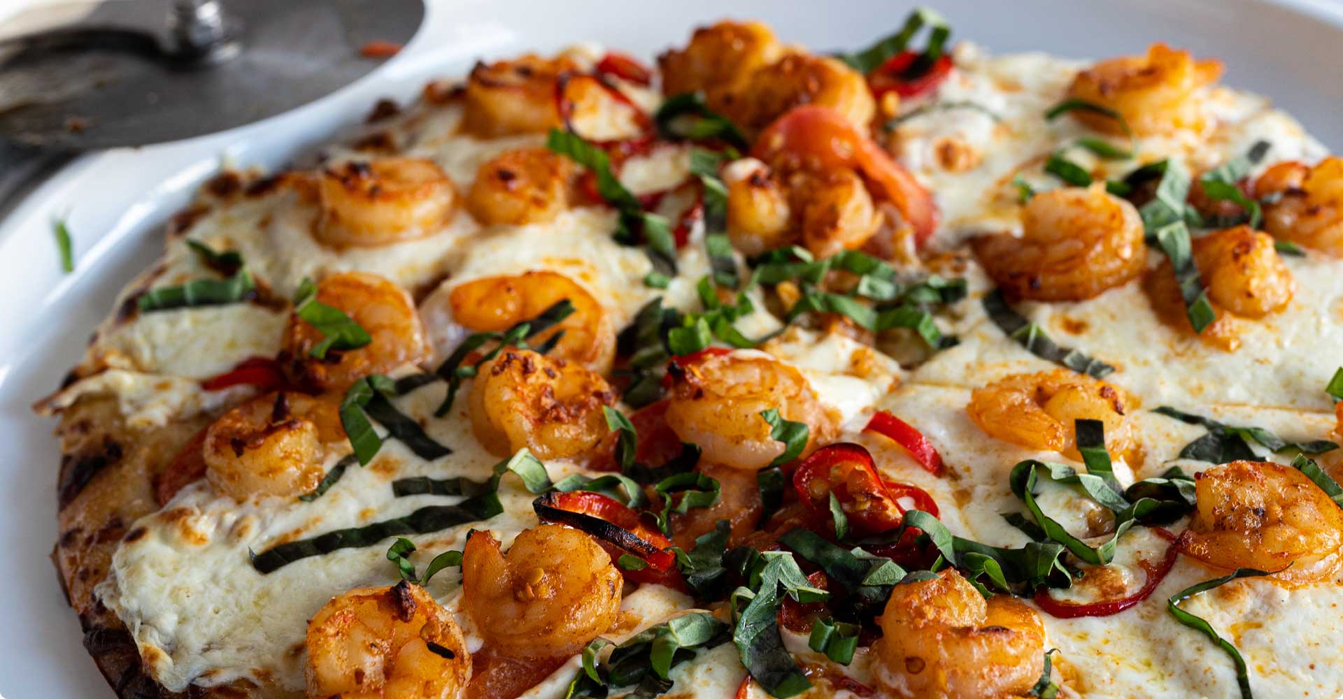 Cooking with Hazy IPA: Spicy Shrimp Pizza