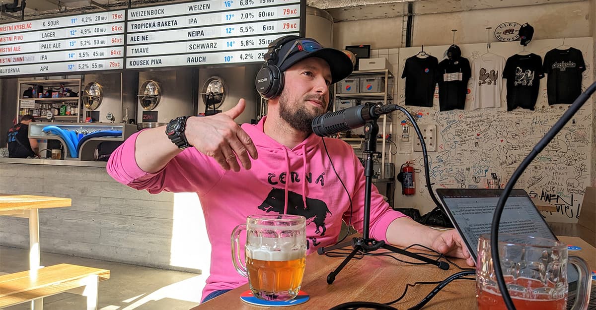 Podcast Episode 299: Lukáš Tomsa of Dva Kohouti Brews the Beer, but the Bartender Makes the Beer