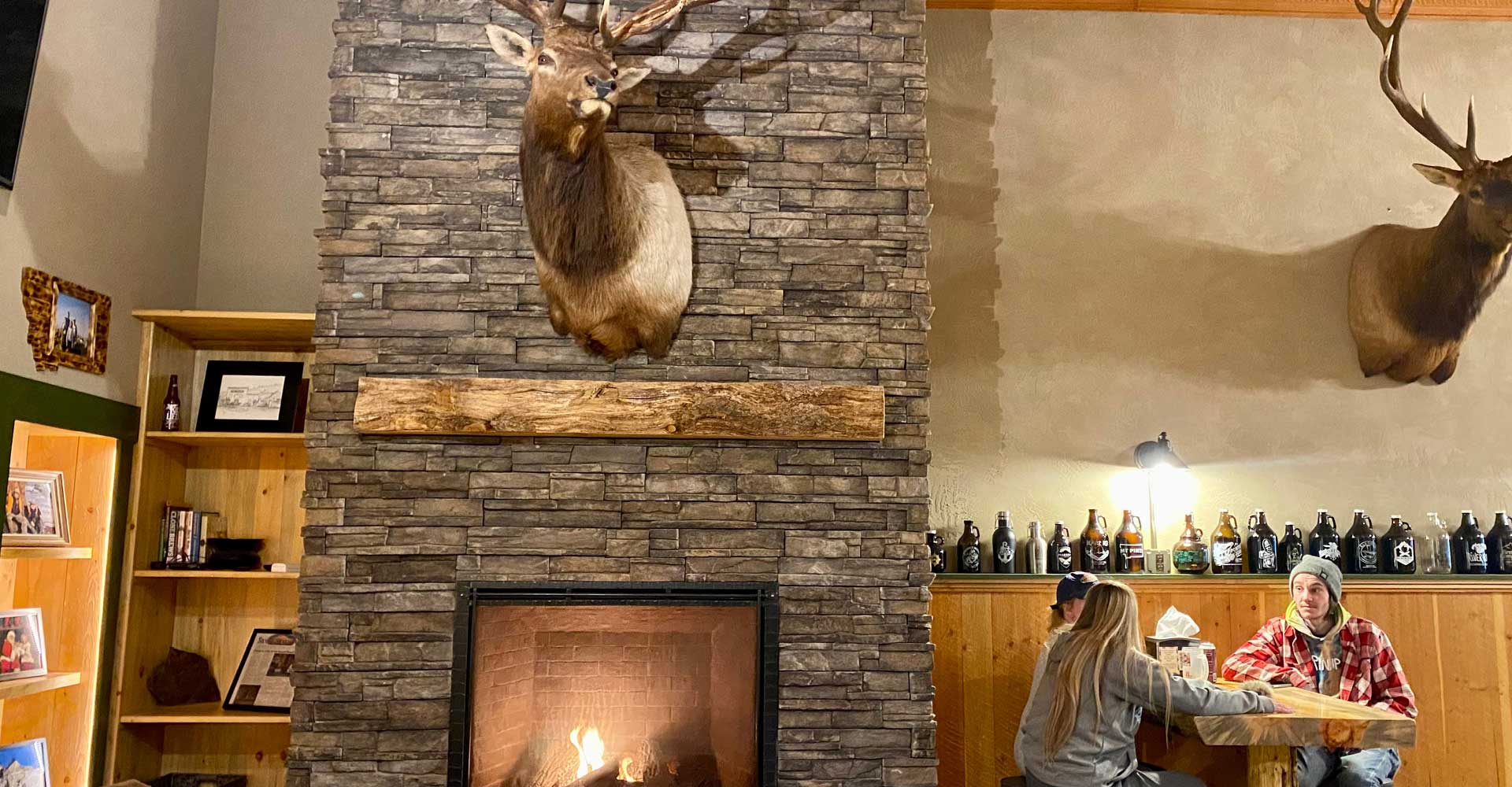Gather ’Round the Fireplace at Montana’s Mount Powell Tap Room