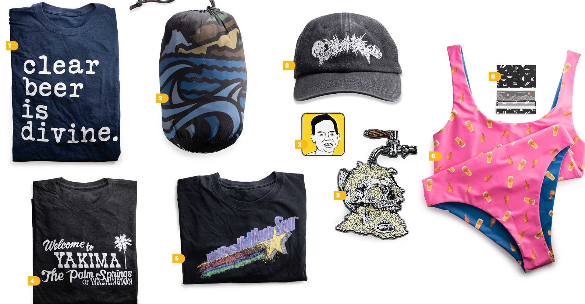 Editors’ Picks: The Lighter Side of Brewery & Beer Merch