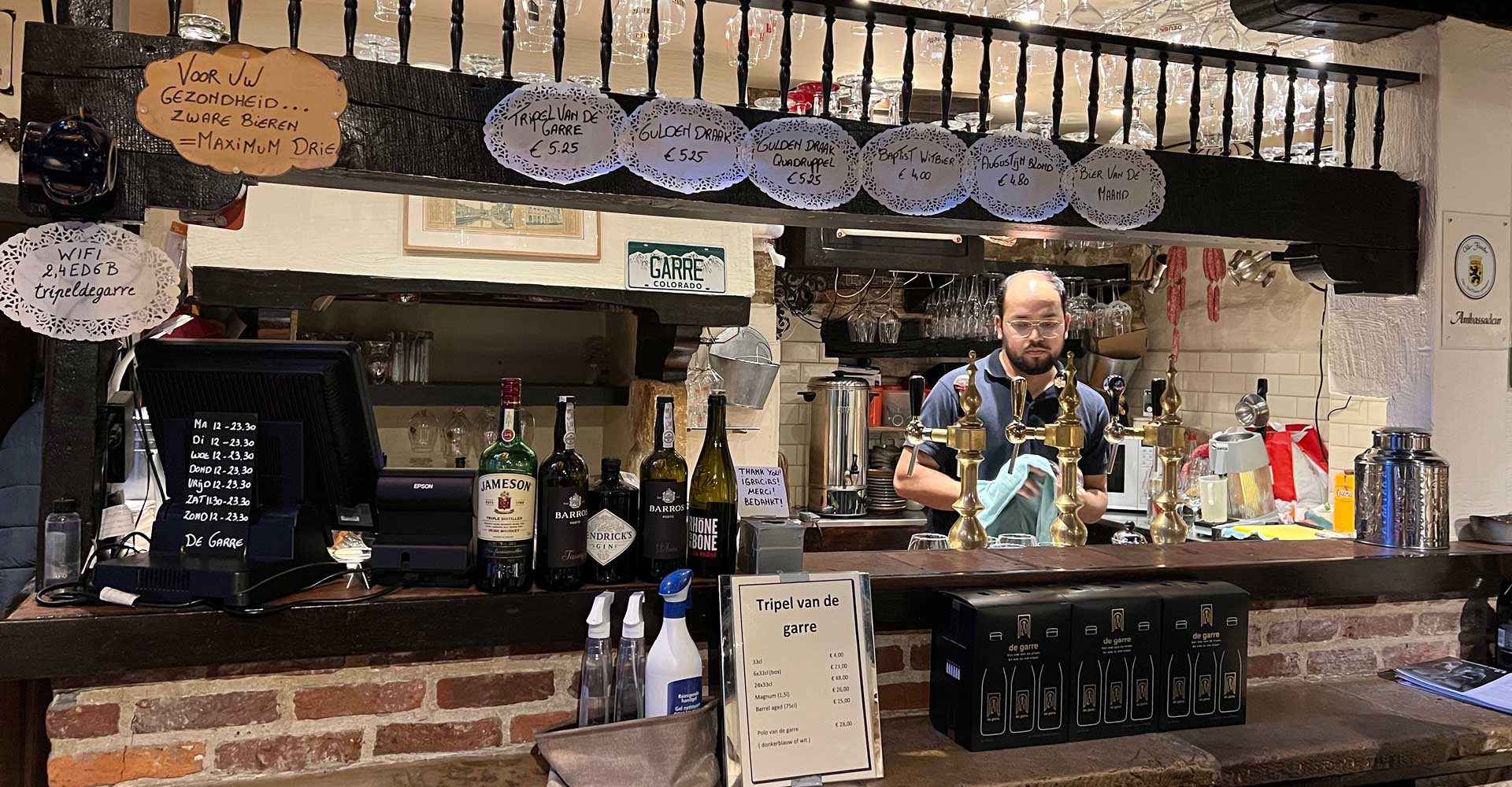 Even in Picturesque Bruges, De Garre Can Transport You