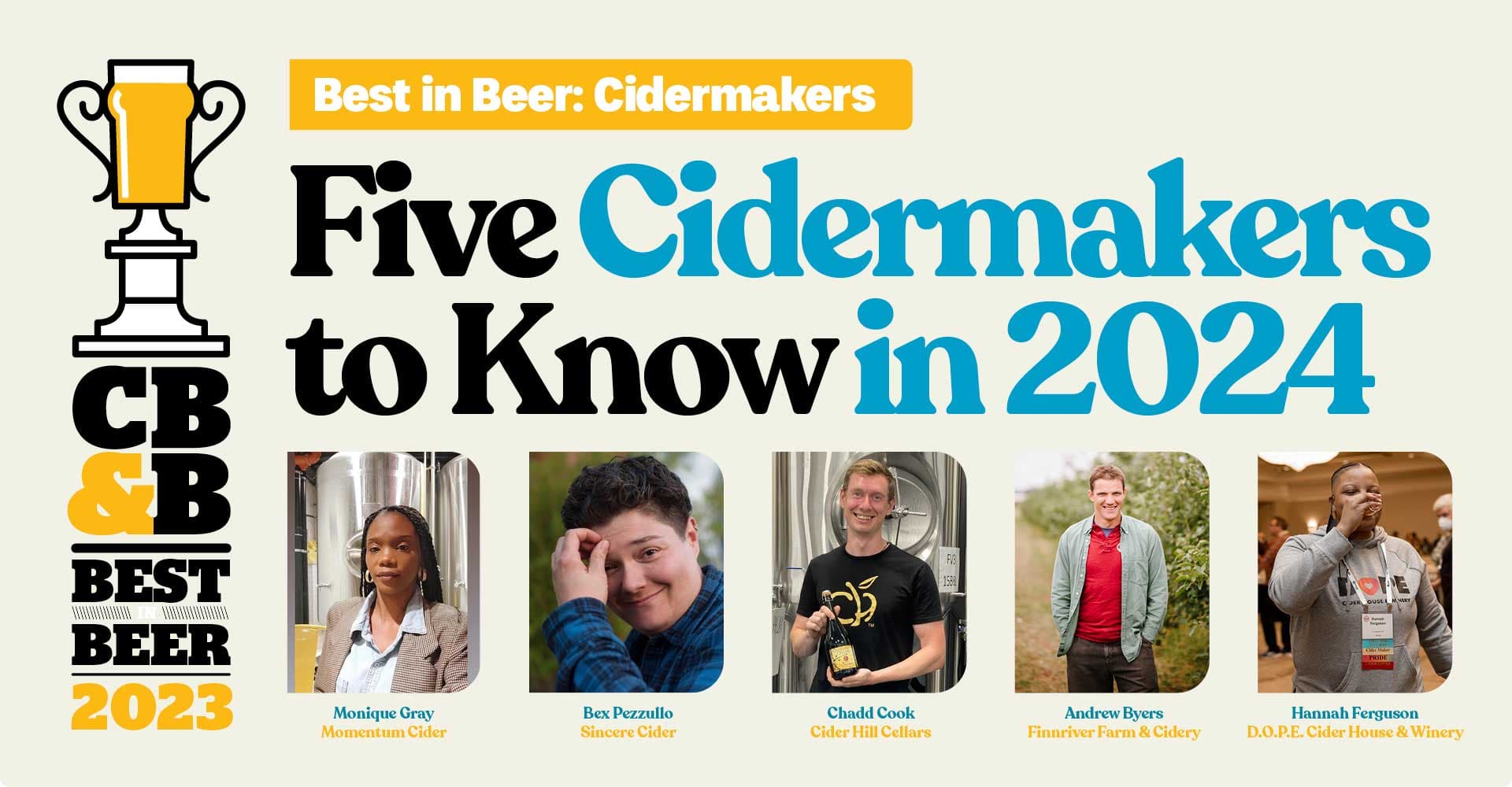 Critic’s List: Five Cidermakers to Know in 2024