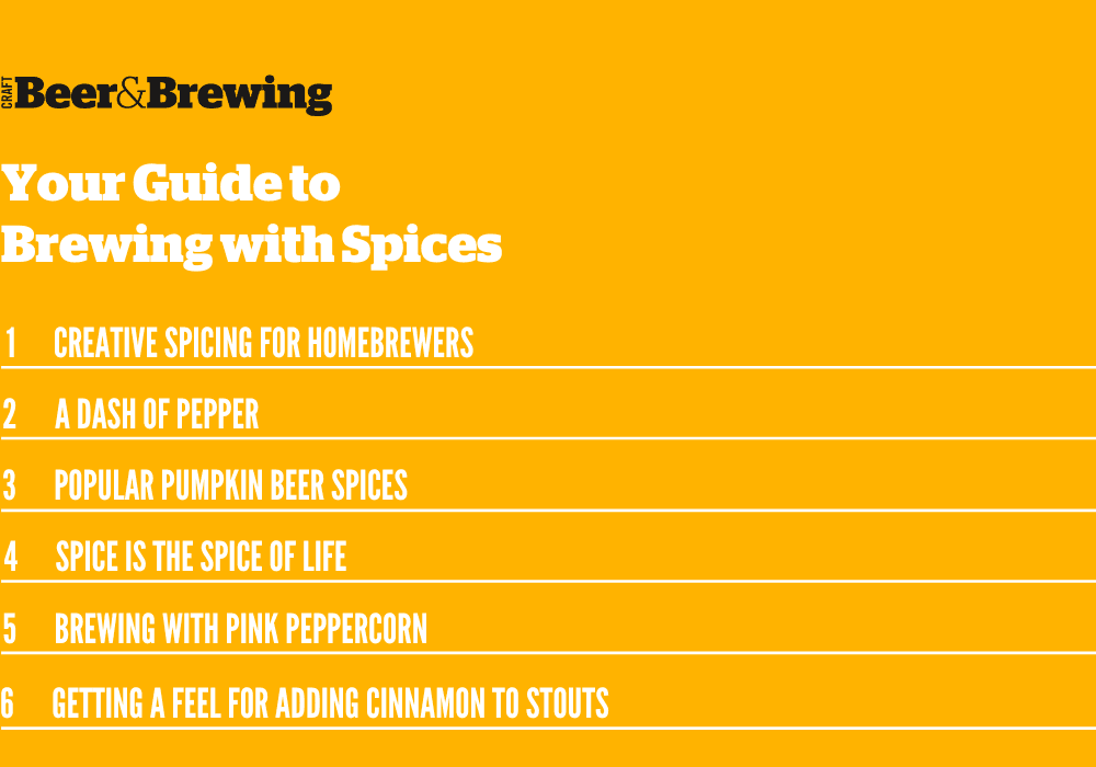 Brewing with Spices