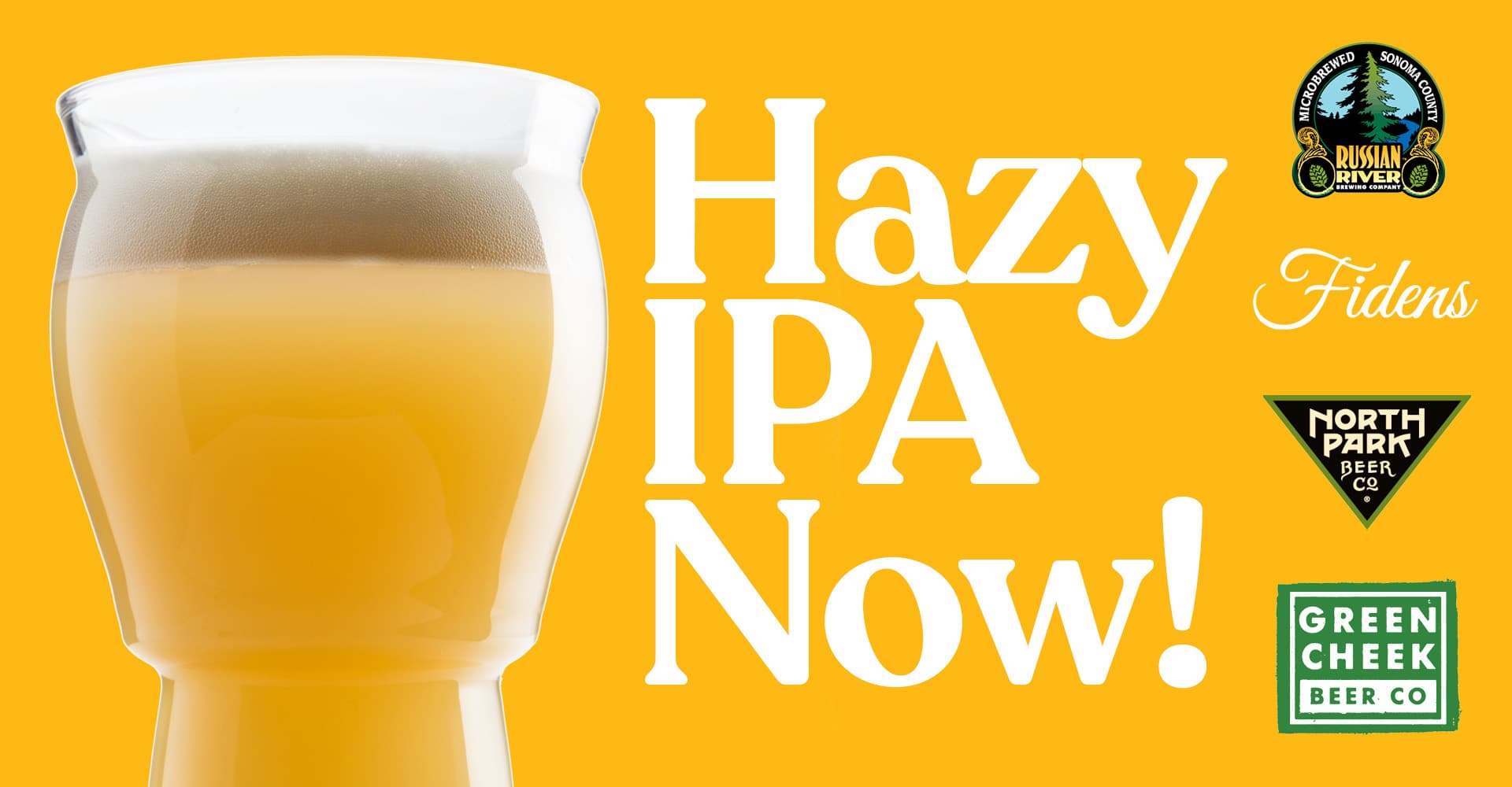 Podcast Episode 342: Hazy IPA Now! With Fidens, North Park, Green Cheek, and Russian River