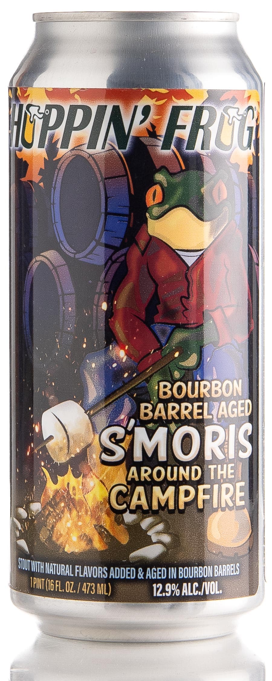 Bourbon Barrel-Aged S'MORIS Around The Campfire