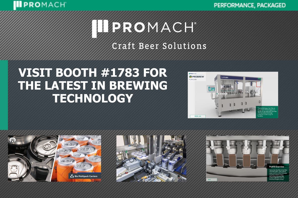 Previewing ProMach Craft Beer Solutions at This Year’s Craft Brewer’s Conference